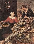 SNYDERS, Frans Fruit and Vegetable Stall (detail) ar Spain oil painting reproduction